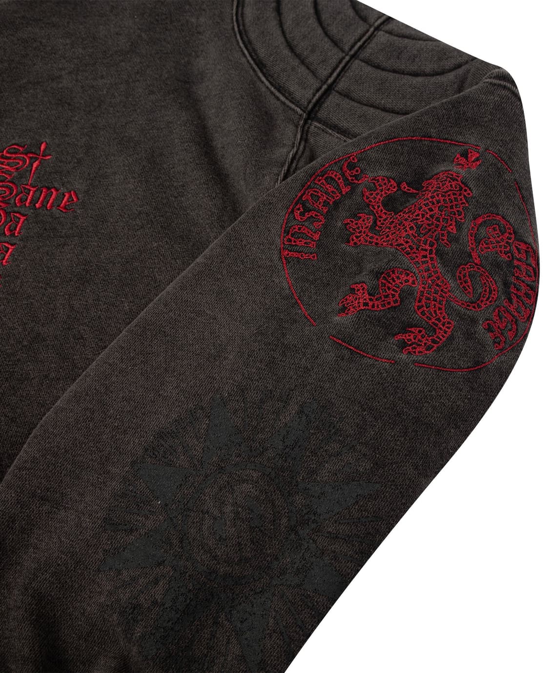 인세인 개러지 후드집업 브라운 블랙 상품이미지4