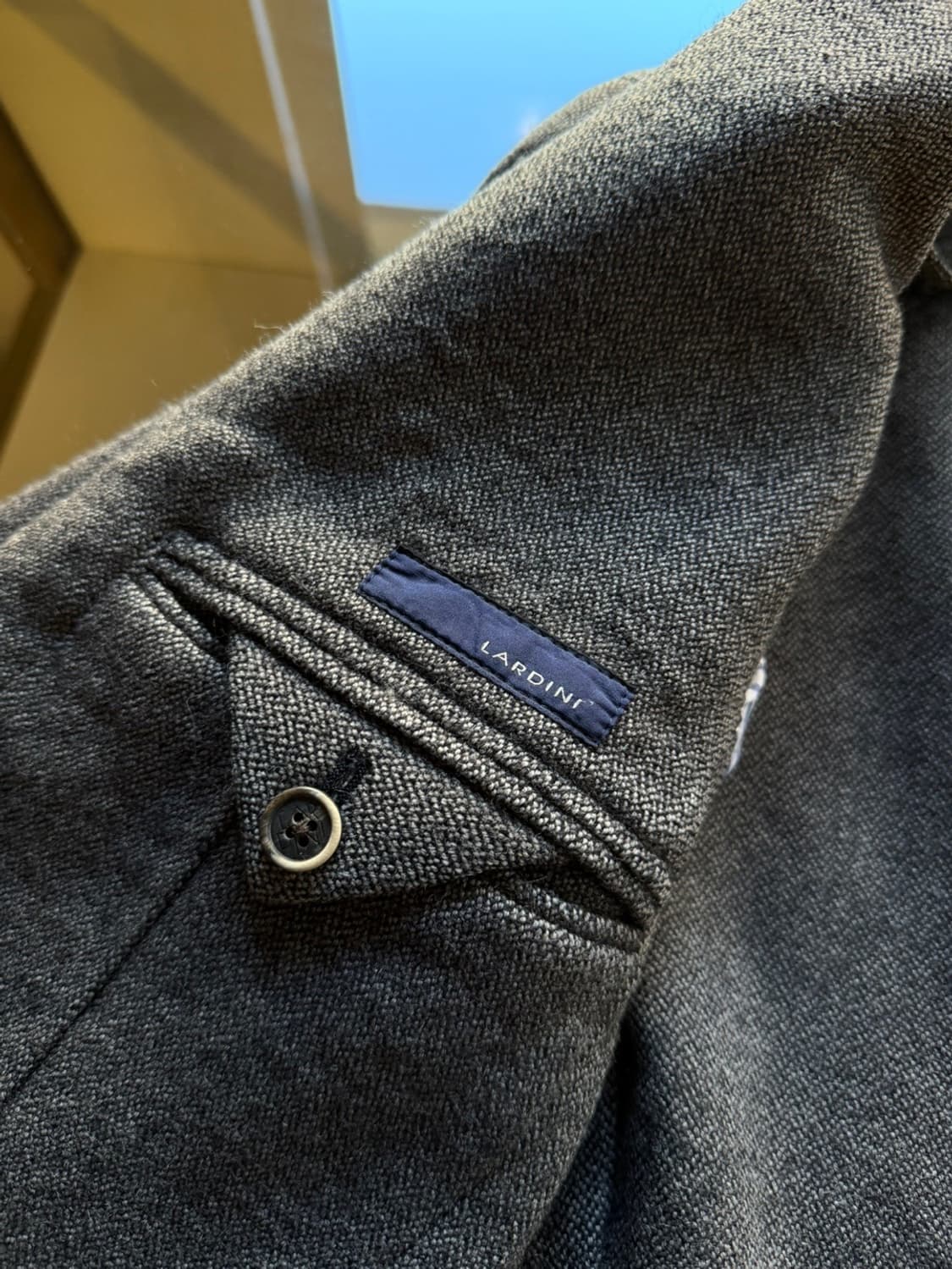 라르디니 트위드 자켓 슬림100 상품이미지9