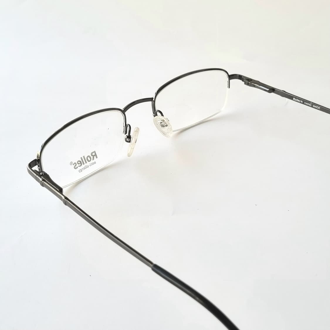 데드스탁 긱시크 안티알러지 슬림 반무테 안경테 708 상품이미지4