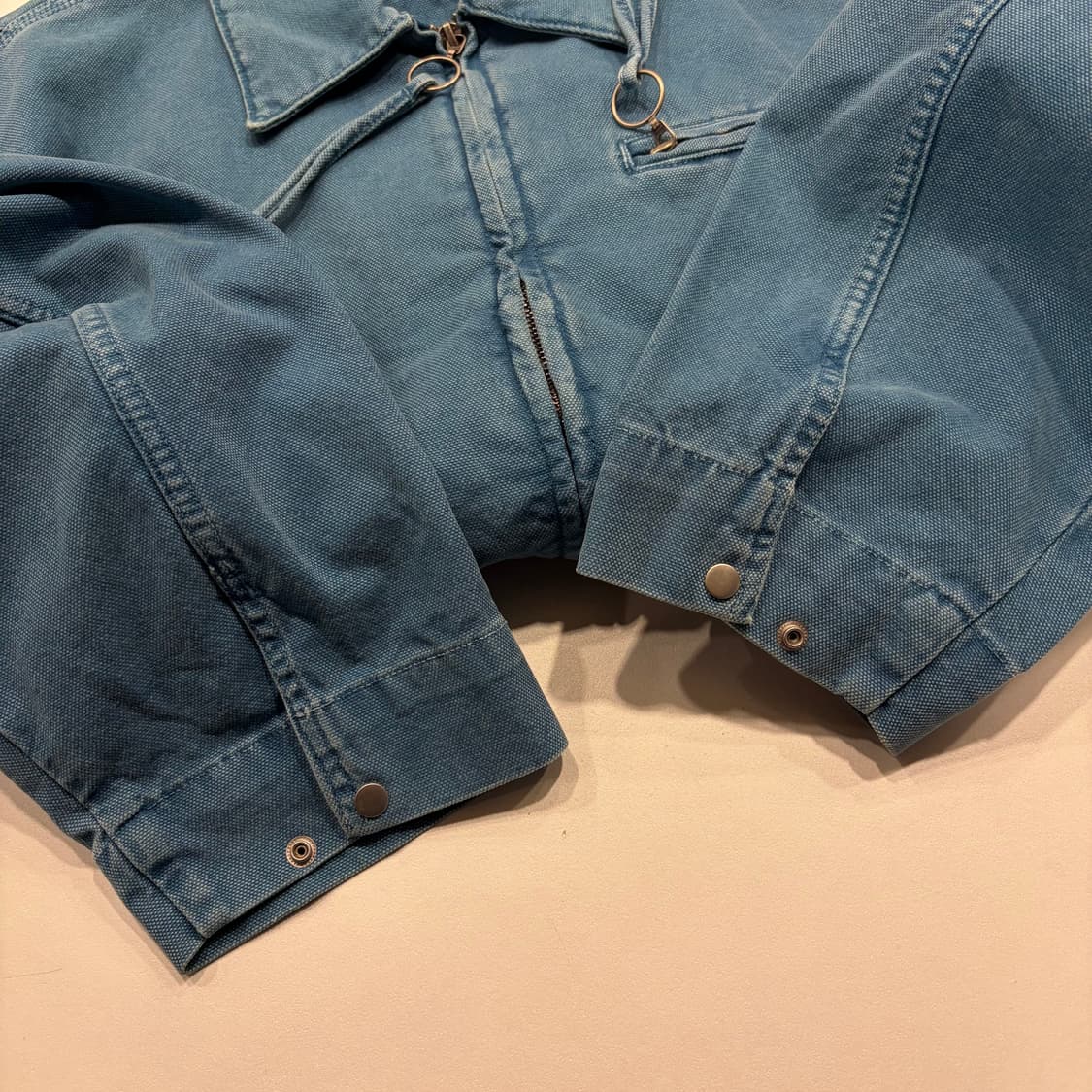 [XL] 자라 디트로이트 워싱 자켓 블루 새상품 B460 상품이미지7