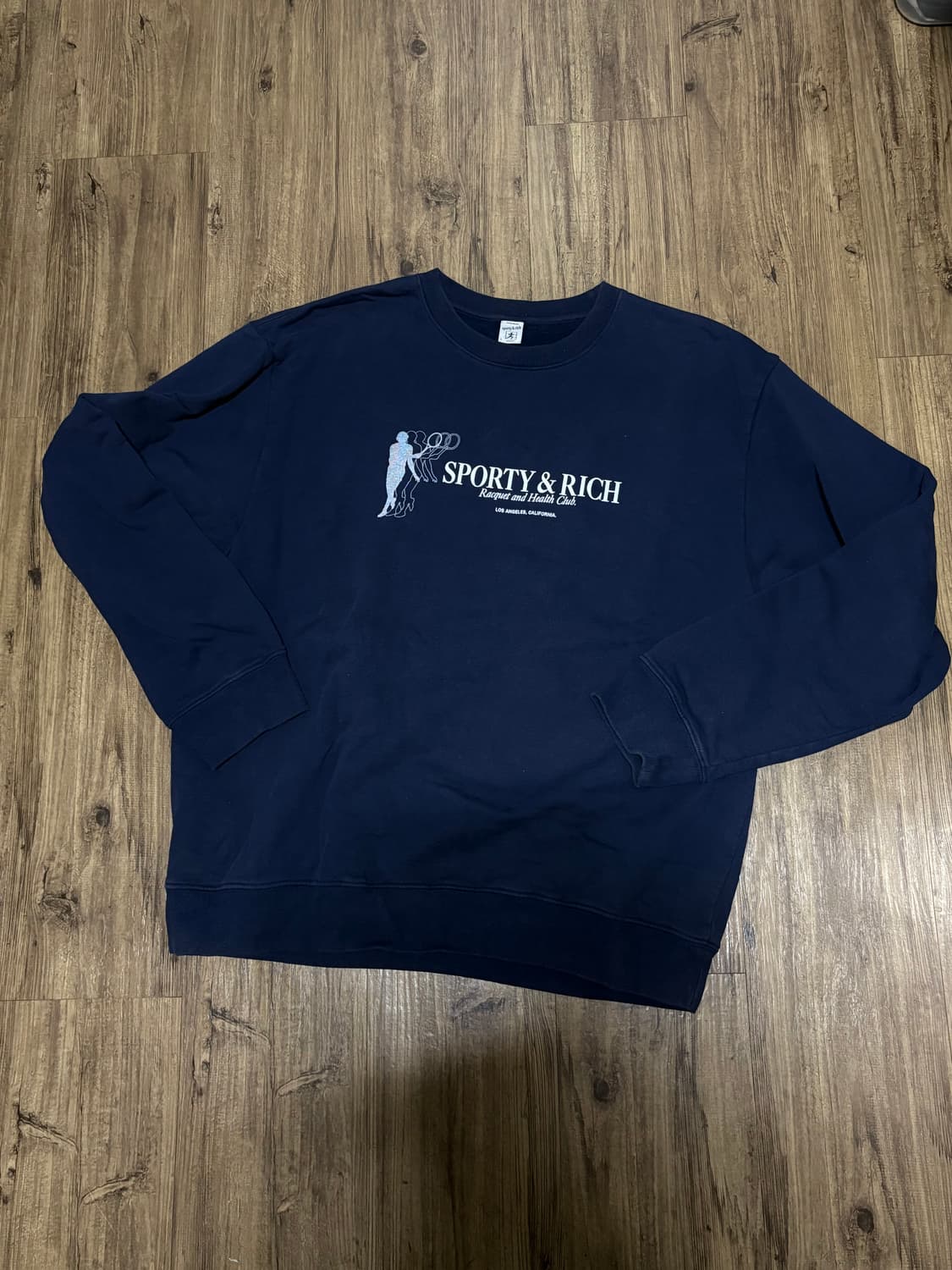 스포티앤리치 맨투맨 네이비 L사이즈 상품이미지1