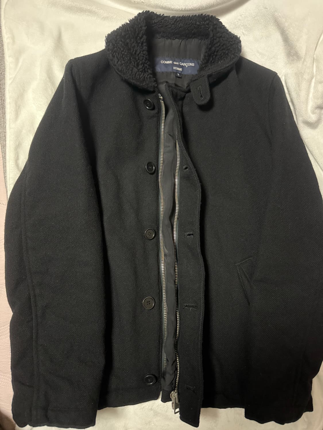 꼼데가르송 옴므 울 덱자켓 상품이미지2