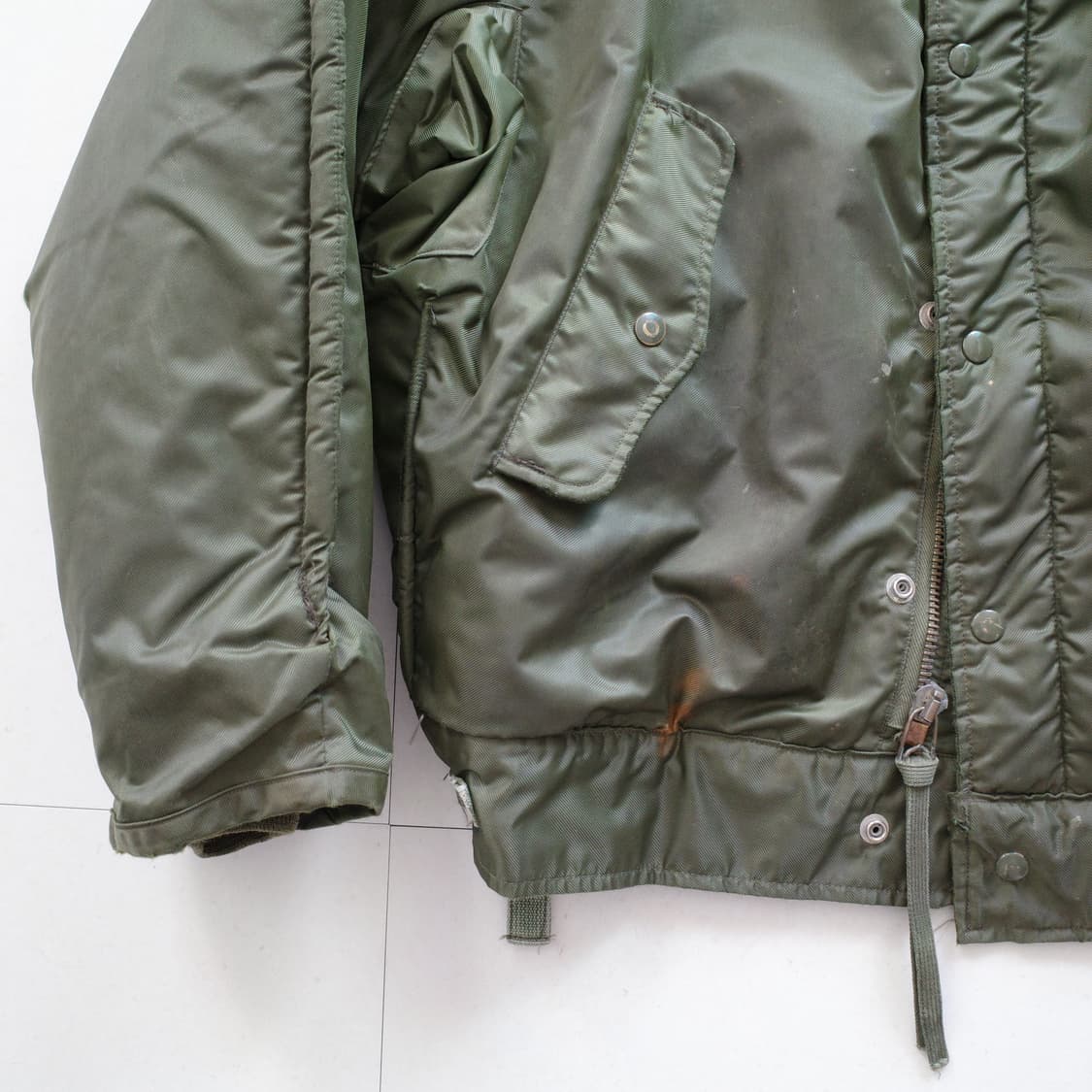 60s USN 미해군 A-1 덱자켓 내피포함 상품이미지9