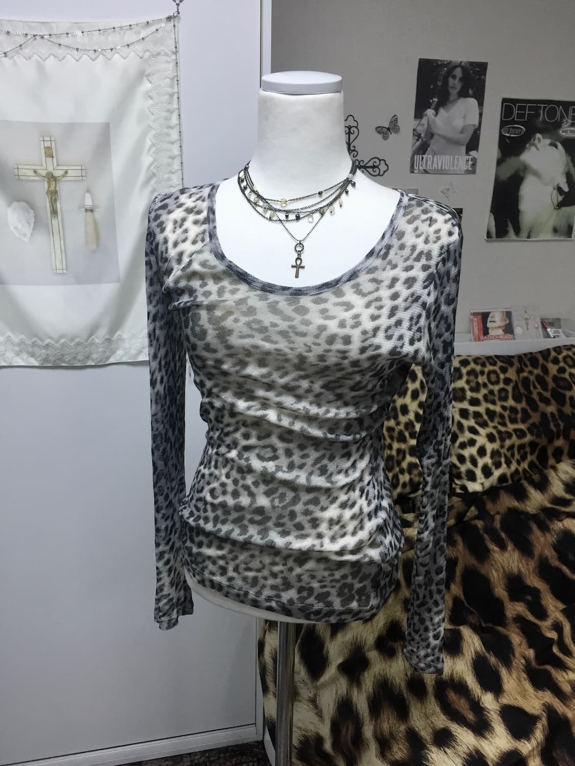 락시크 펑크 매쉬탑 상품이미지2