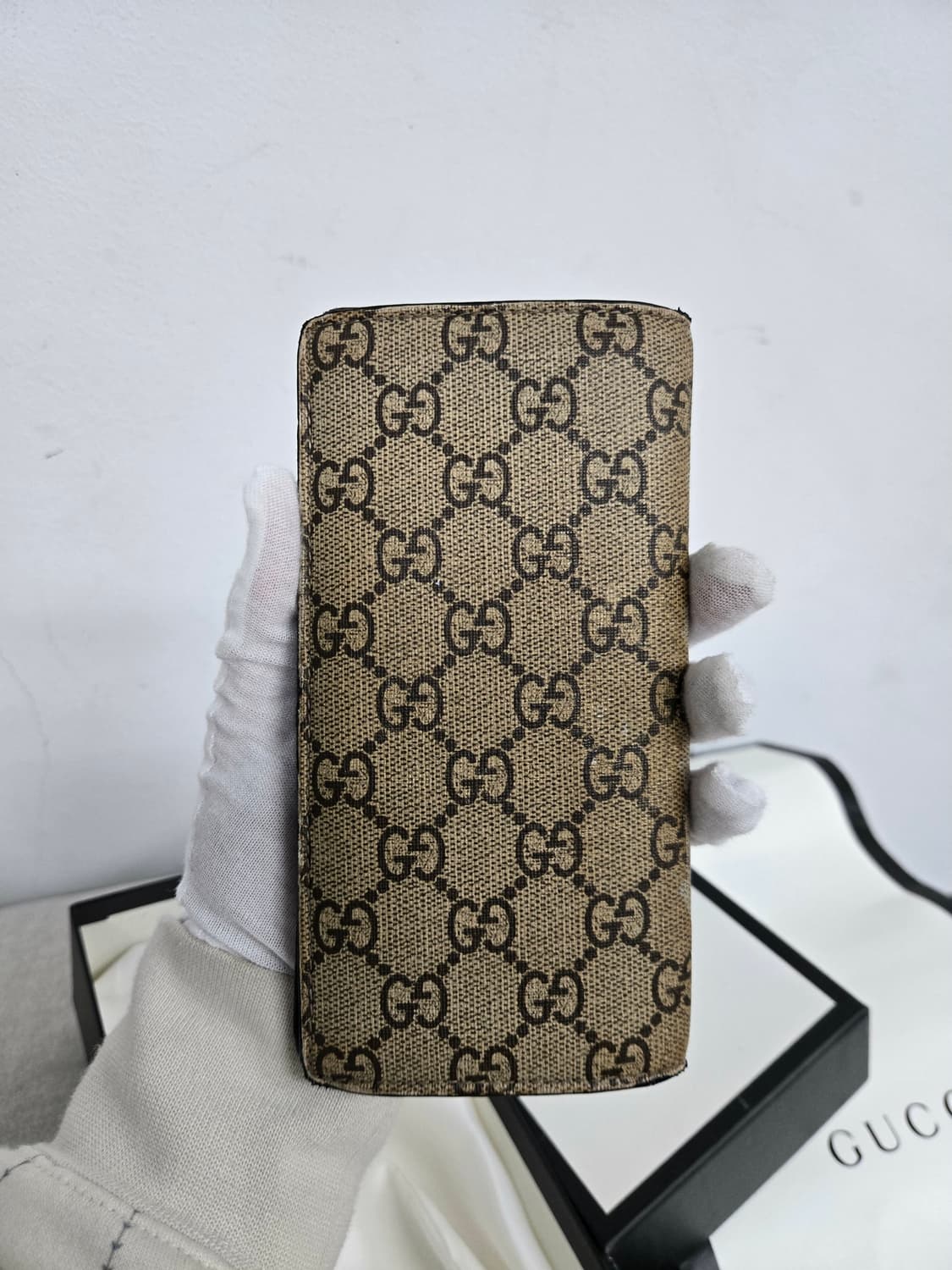 [보증서 정품] 구찌 스네이크 장지갑 상품이미지4