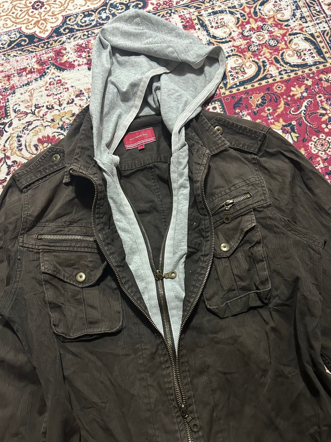 와투케 레이어드 후드 상품이미지2