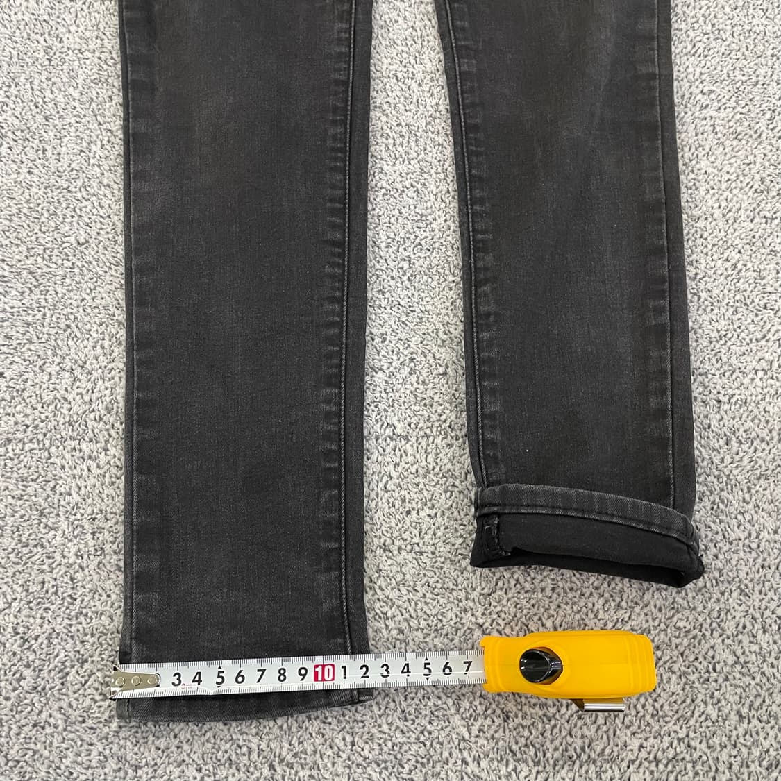 [28] 게스 일자핏 블랙진 데님팬츠 1209EB2 상품이미지8