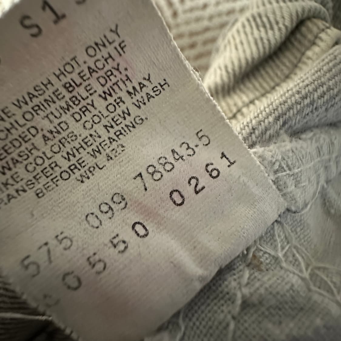 LEVI'S 550 80's usa made blacktab jeans 상품이미지4