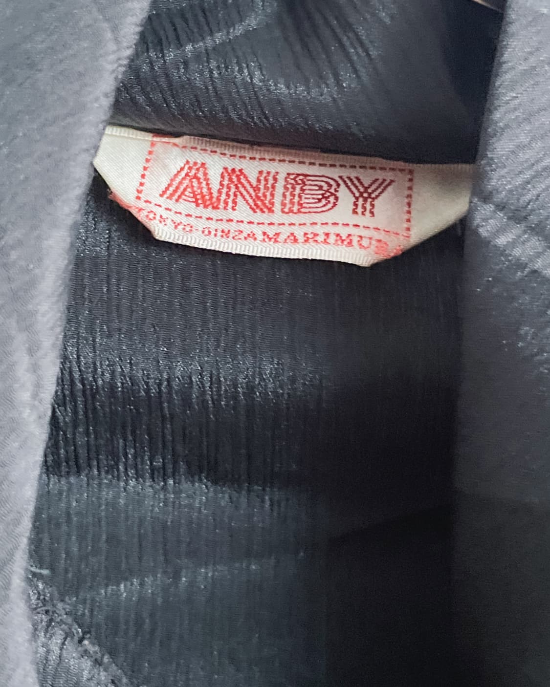 JPN VTG 빅 리본 러플 실크 블라우스 상품이미지5