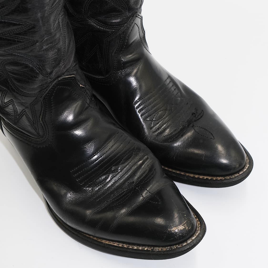 빈티지 저스틴 웨스턴 레더 부츠 9D(270)사이즈 BT27003 상품이미지6