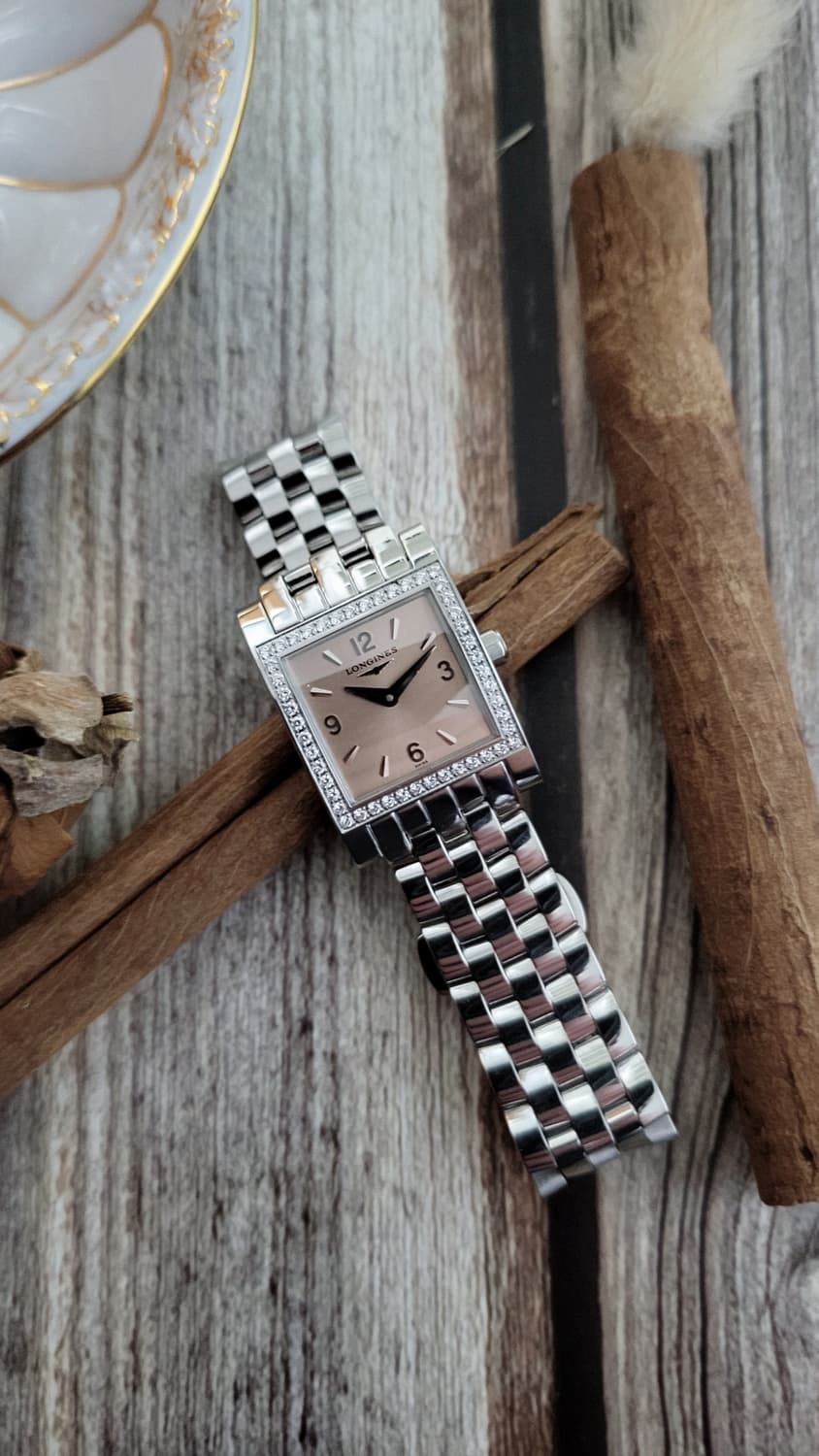 정품 론진 돌체비타 다이아 베젤 여성용 쿼츠시계 상품이미지7