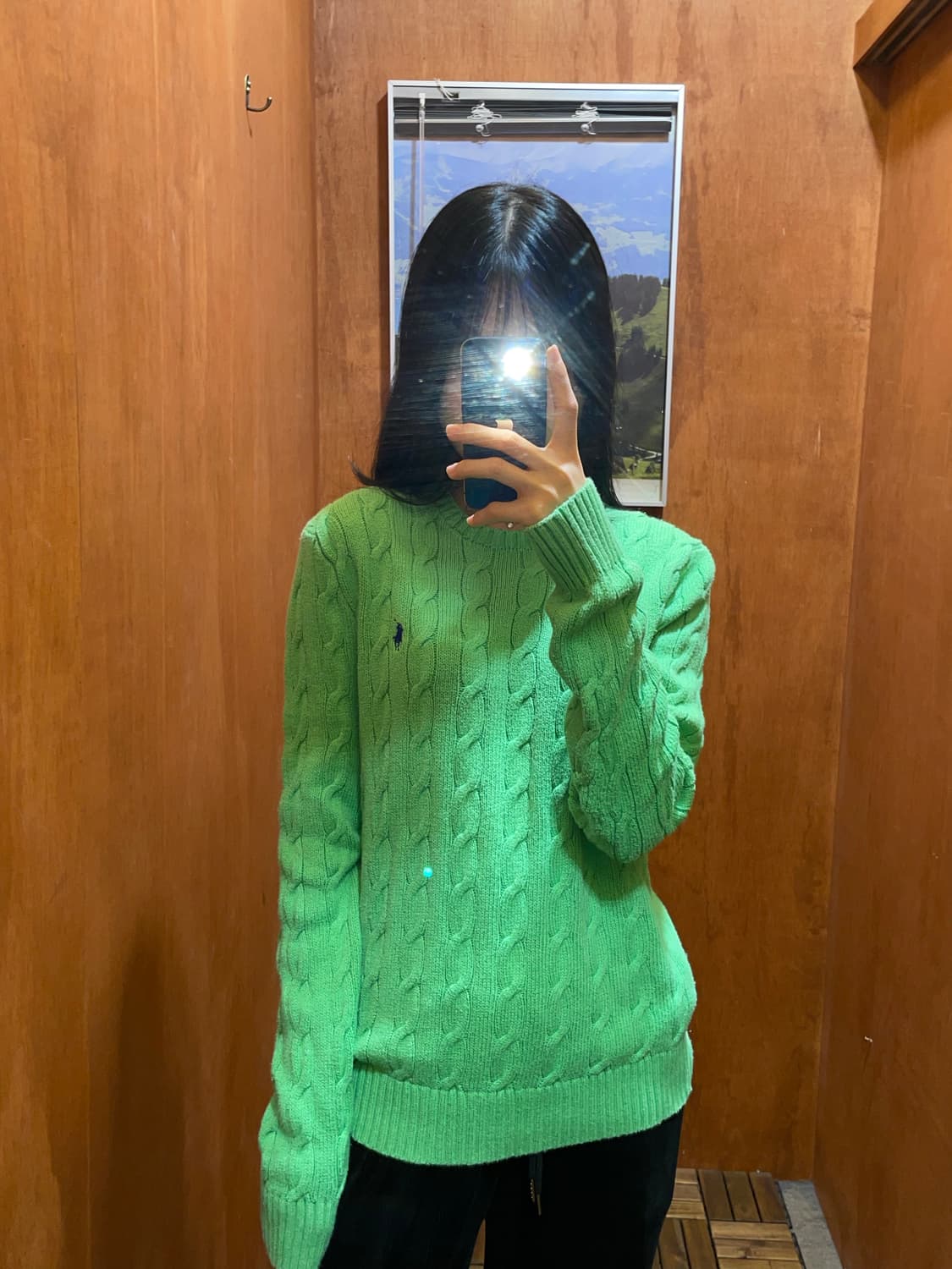 (S) POLO 폴로 랄프로렌 케이블 니트 상품이미지1