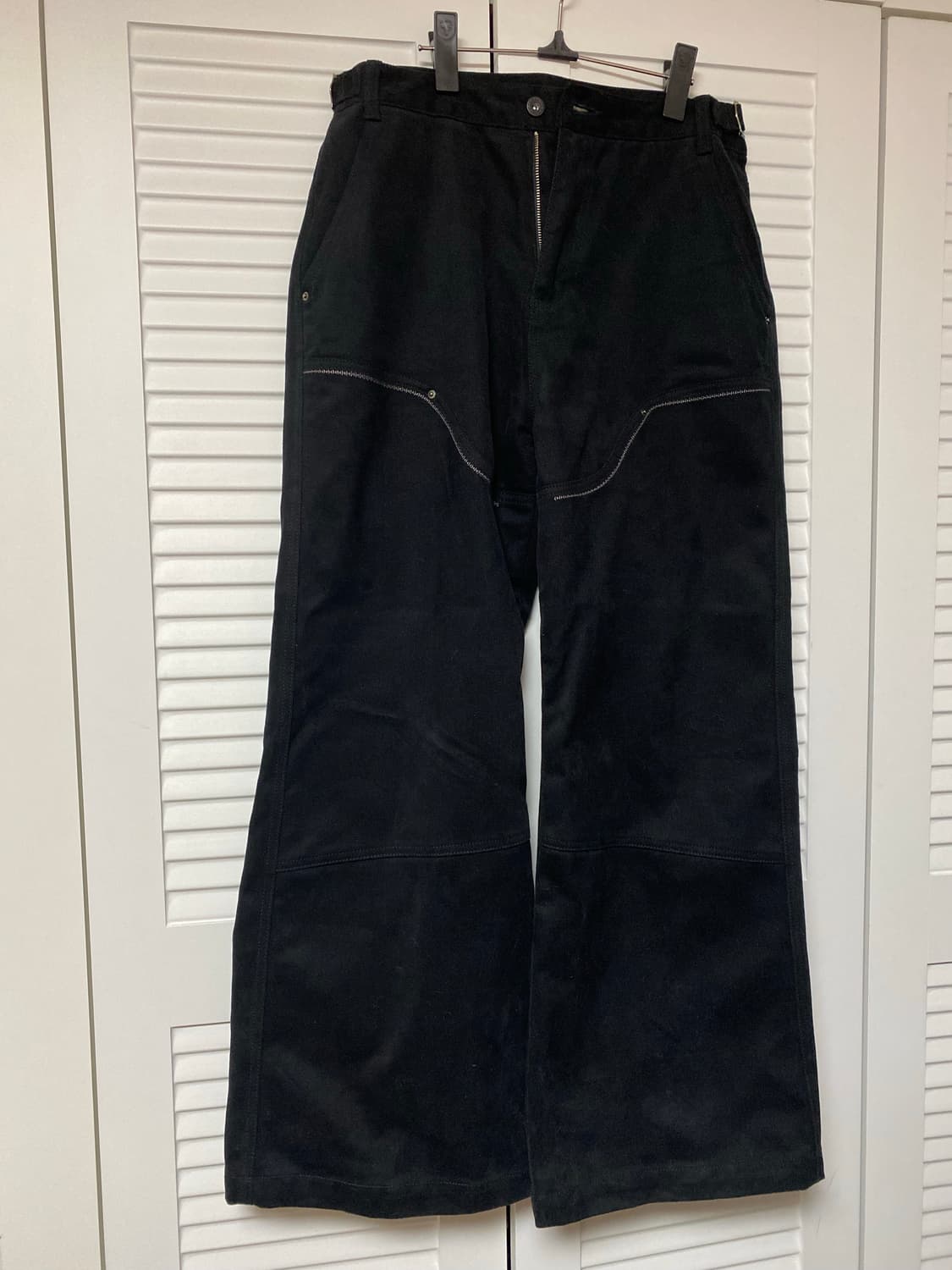 카락터 웨스턴 부츠컷 워크팬츠 01사이즈 상품이미지5