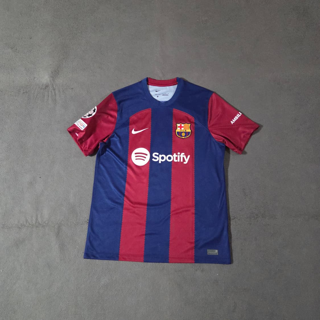 L 23-24 나이키 바르셀로나 레반도프스키 홈 져지 유니폼 어센틱 상품이미지4