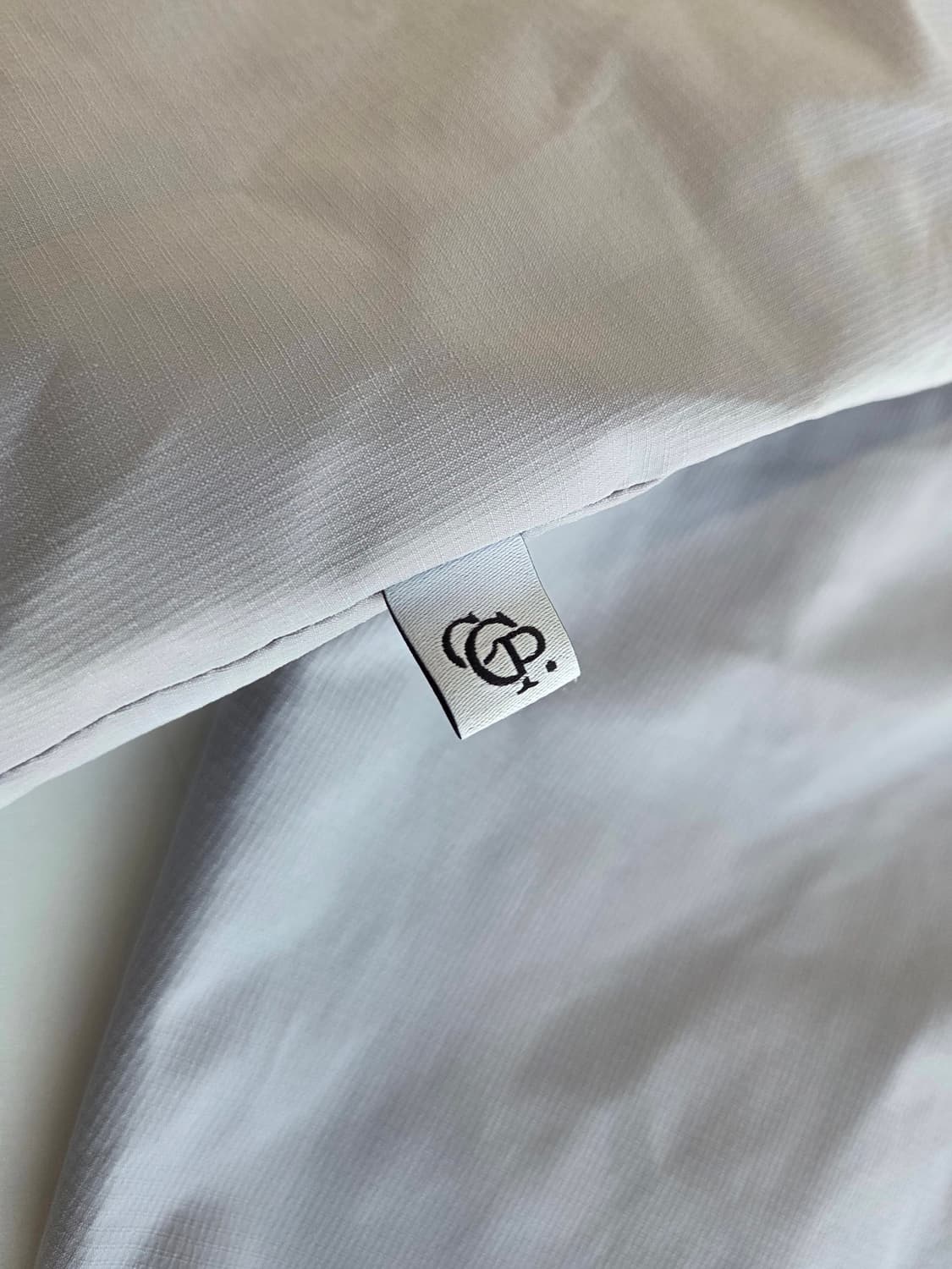 코드그라피 배색 테크 바람막이 그레이 M 상품이미지5