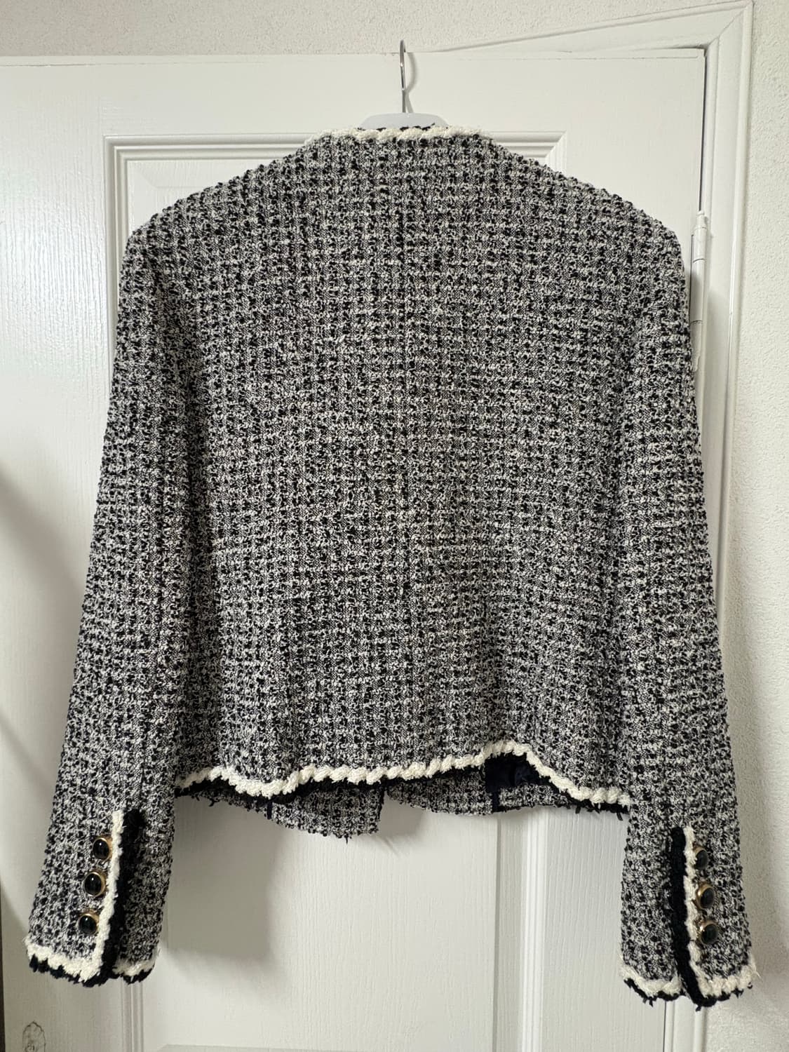 [새상품] 아뜰리에 드 쎄모먼 Juilette 트위드 자켓 36 상품이미지4