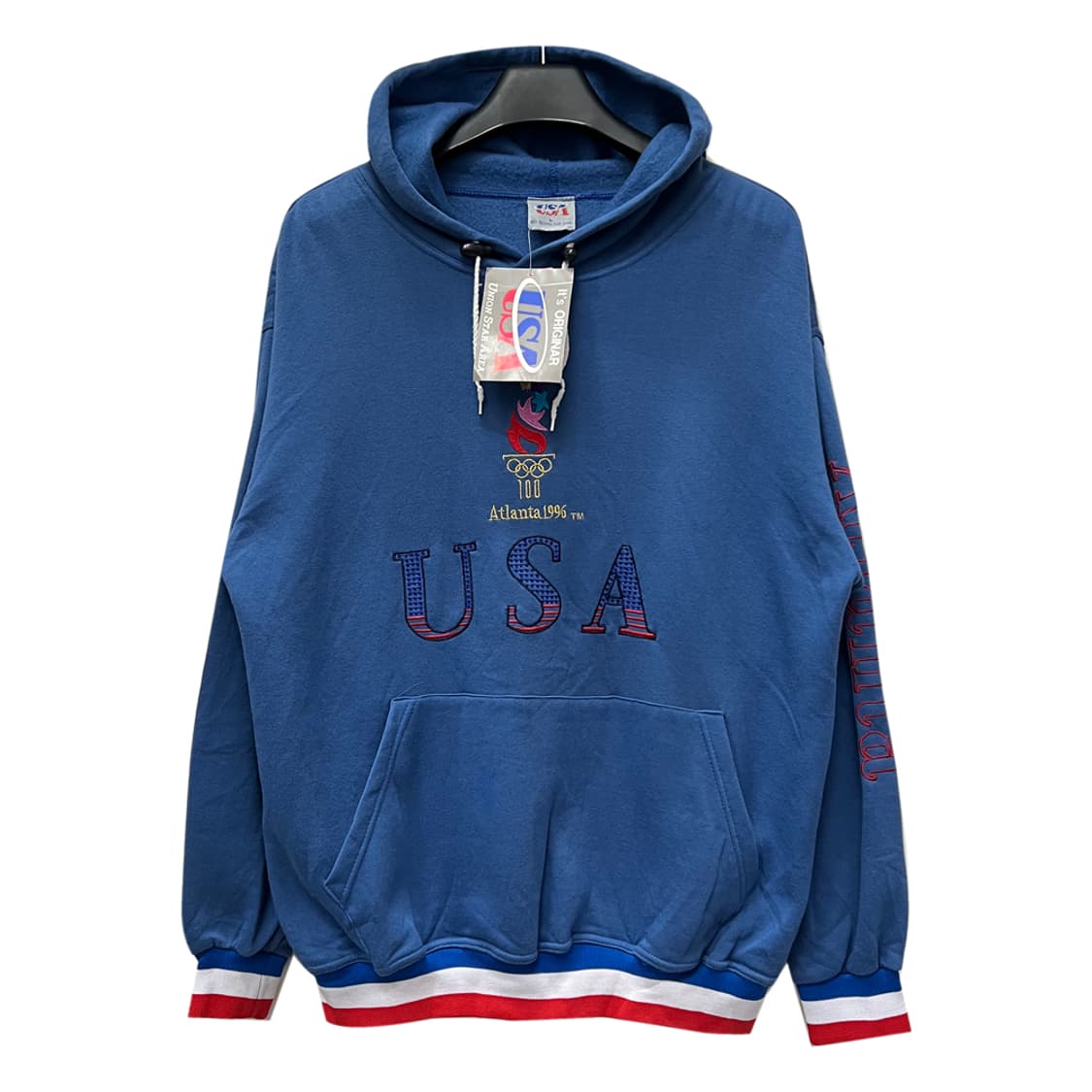 90s USA 1996 애틀랜타 올림픽 데드스탁 빈티지 후드티 L 상품이미지1