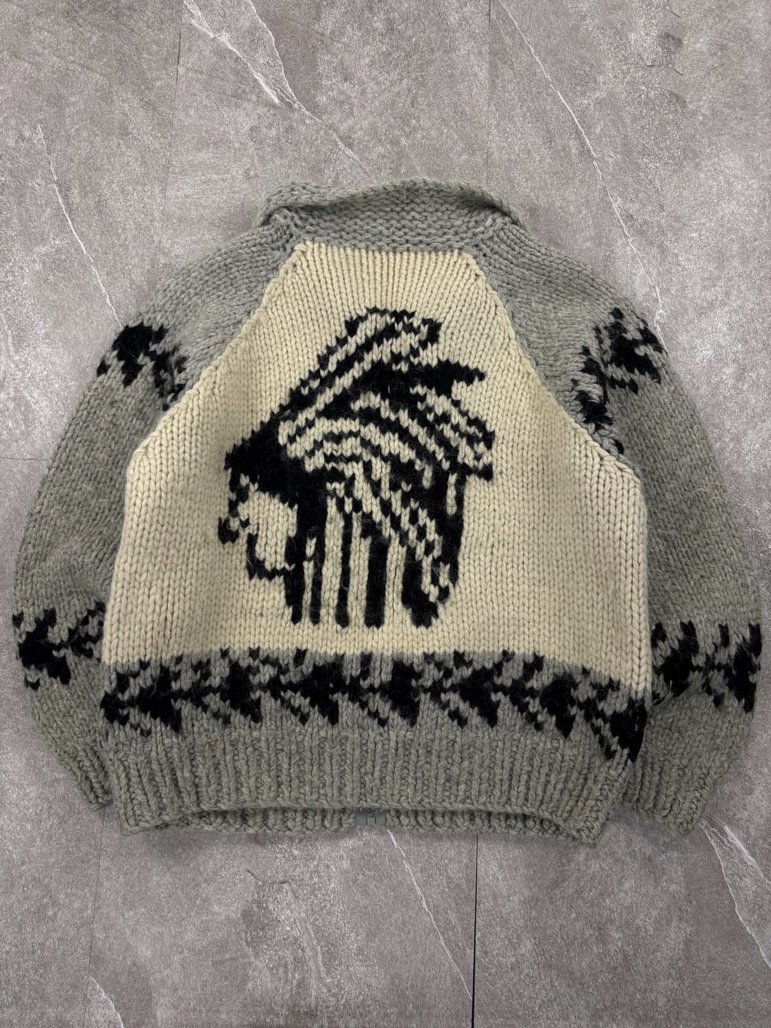 Vintage Cowichan Cardigan    상품이미지4