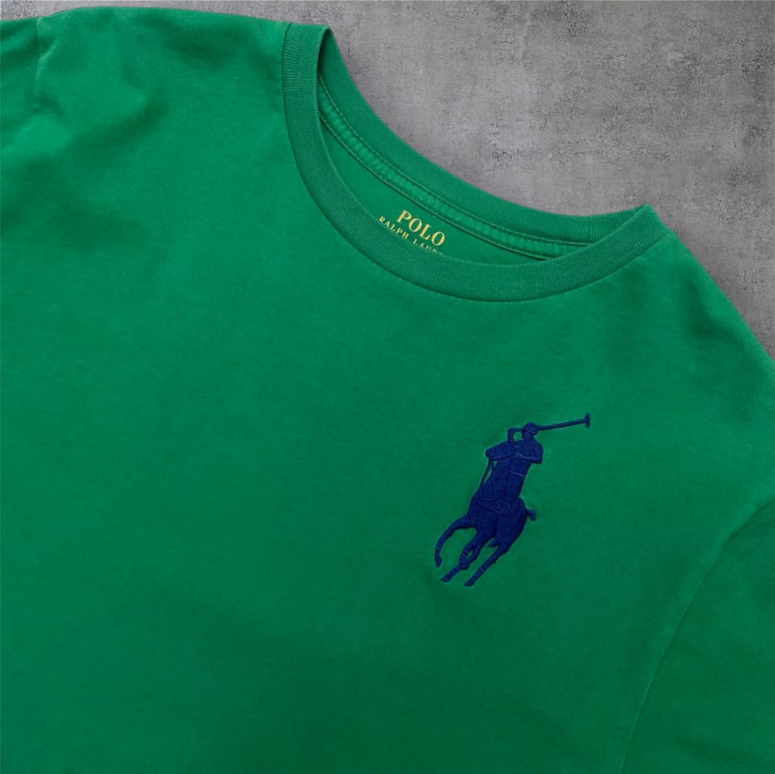 폴로 랄프로렌 그린 빅포니 반팔 티셔츠 L (14-16) 상품이미지2