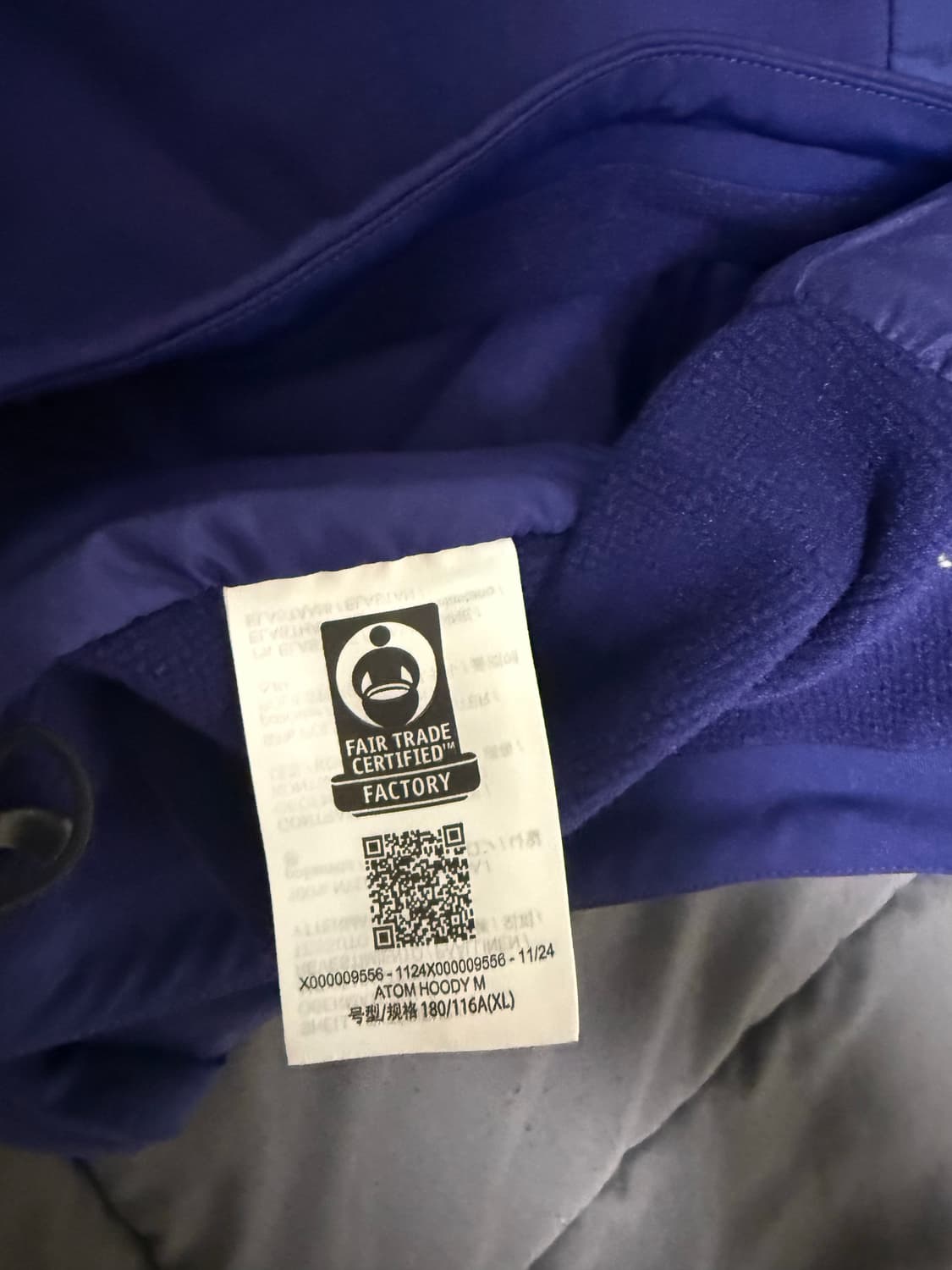 아크테릭스 아톰 후디xl 상품이미지6