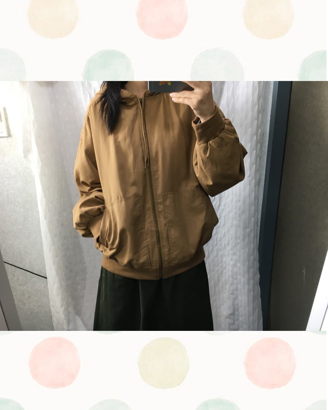 사만사모스 카멜 후드 자켓 상품이미지1