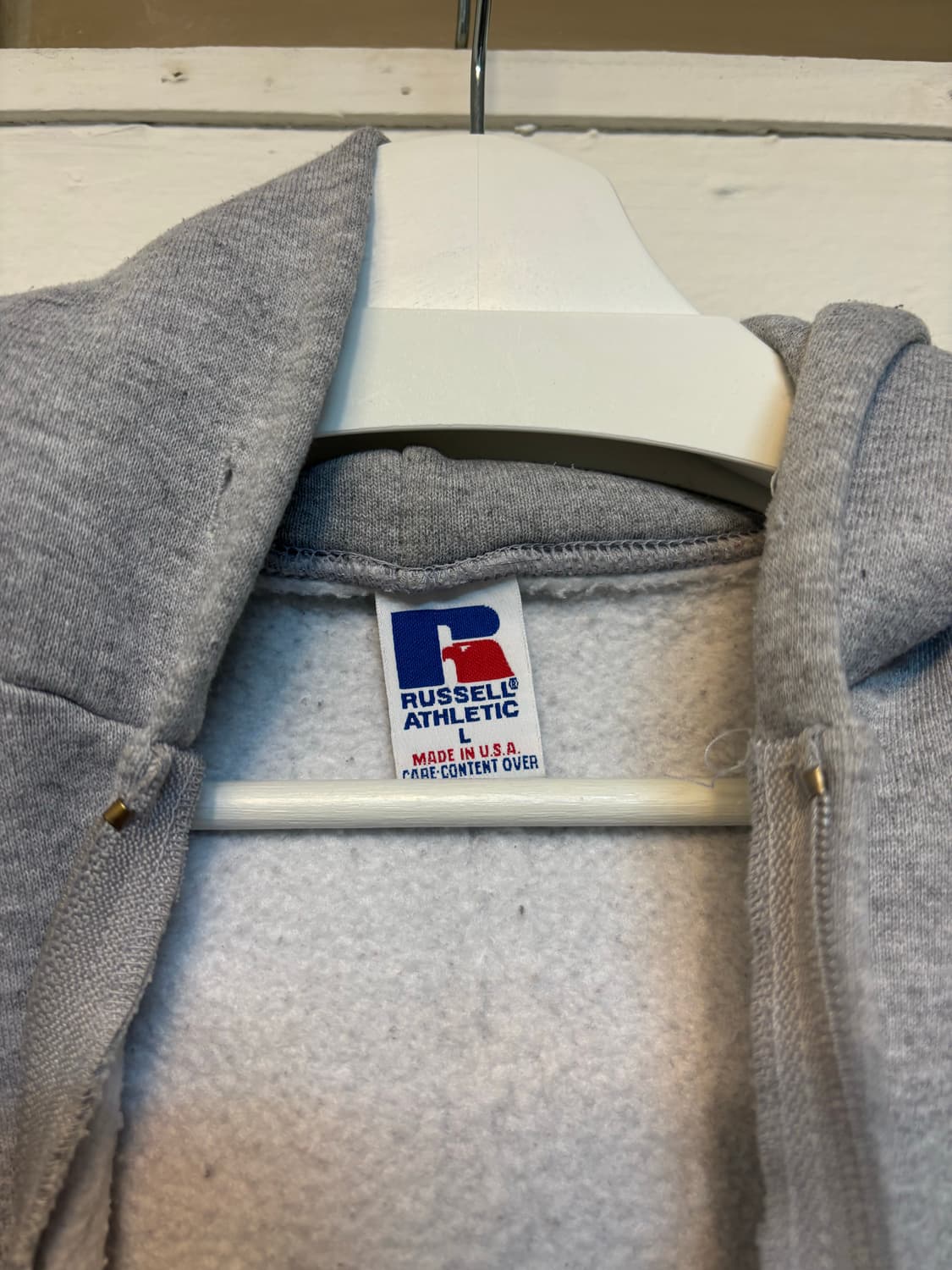 [L] 빈티지 러셀 후드집업 상품이미지3