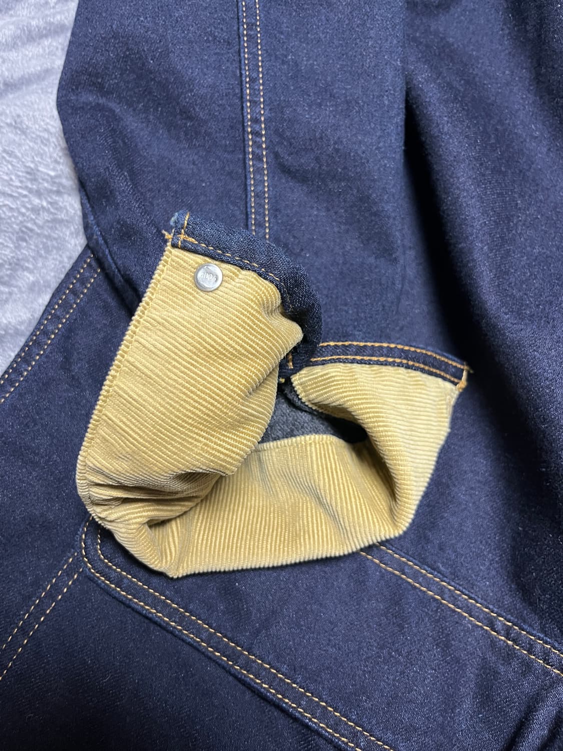 [M] 리바이스 사이프레스 데님 초어 자켓 코트 상품이미지9