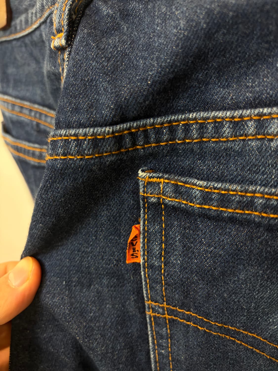 (36~) 00s 리바이스206 오렌지탭 데님팬츠 상품이미지5