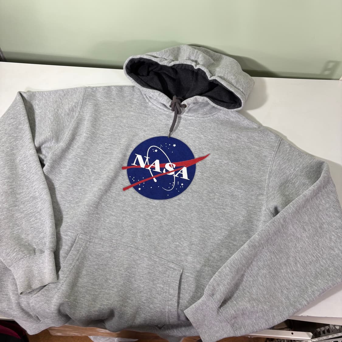 S 95 PRAIRIE MOUNTAIN 그레이 나사로고 후드티 상품이미지1