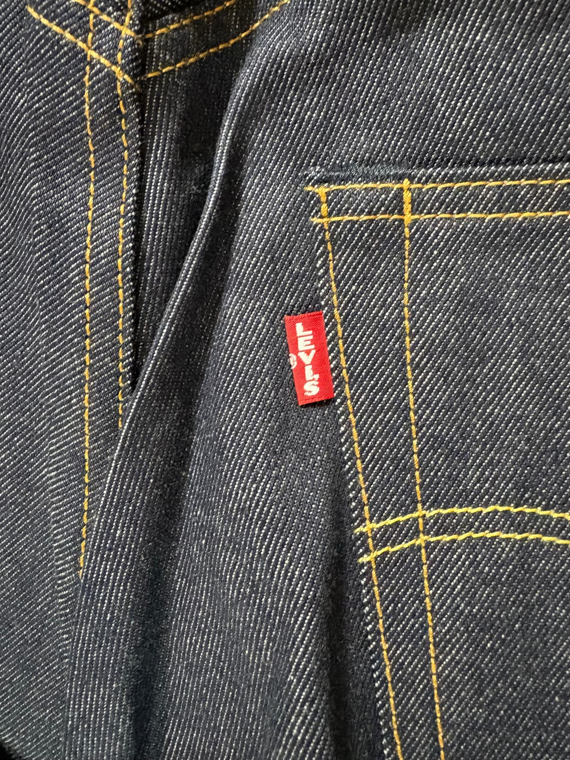 리바이스 501 프리미엄 셀비지 데님 새제품입니다 상품이미지2