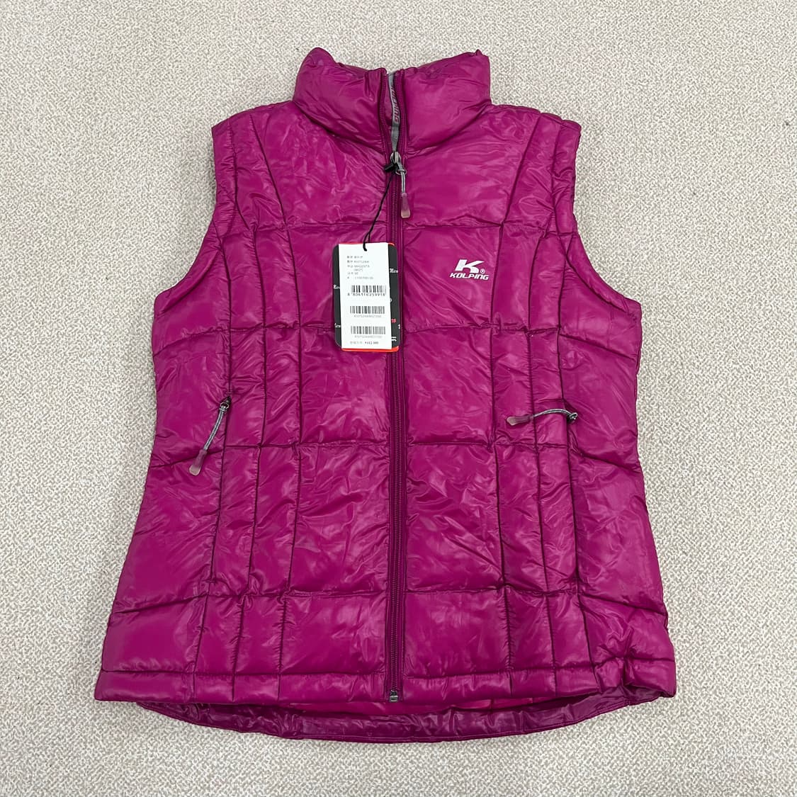 90 새상품 콜핑 여성 패딩 조끼 0219M 상품이미지1