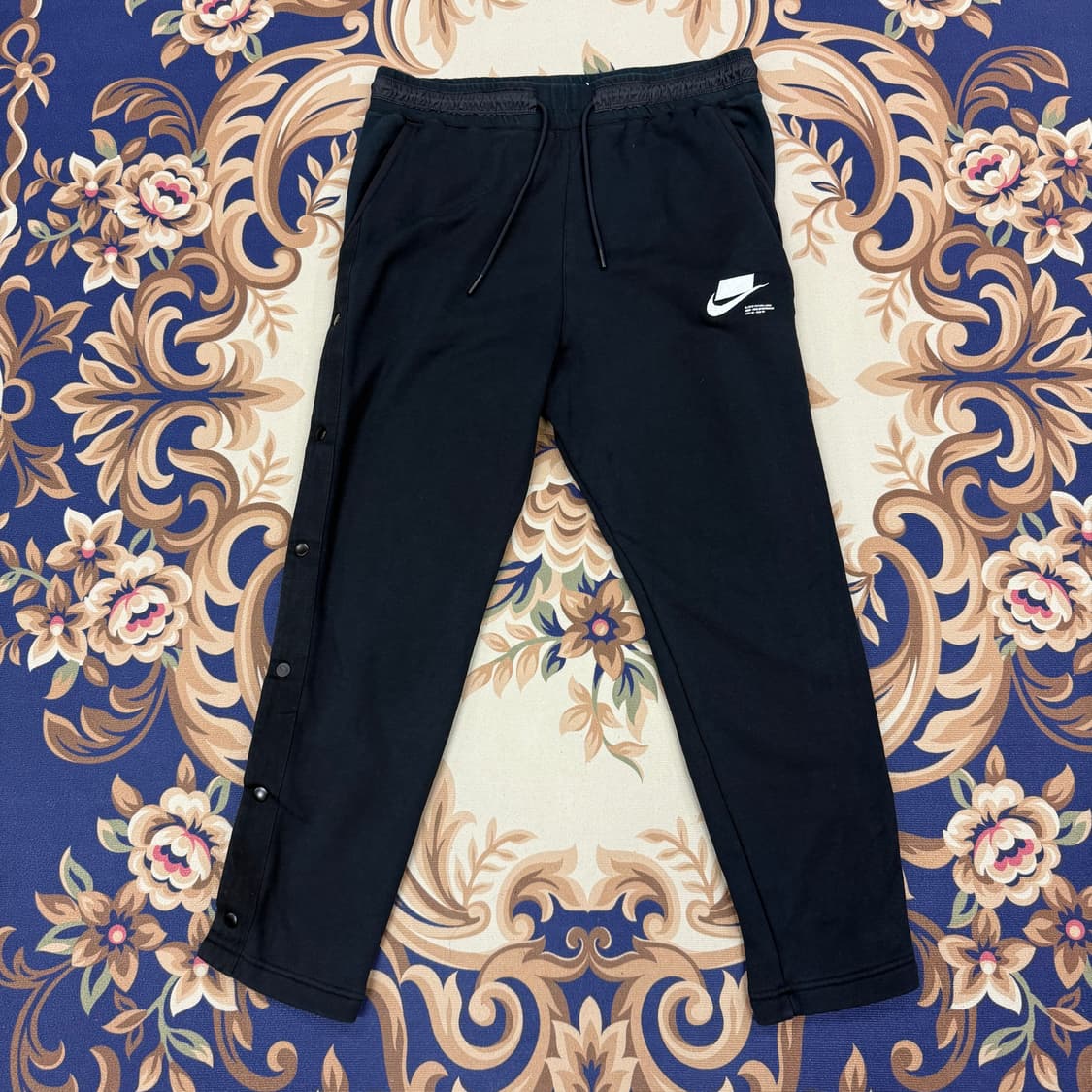 (XXL)나이키 NIKE 스냅 스웻팬츠(블랙) 상품이미지1