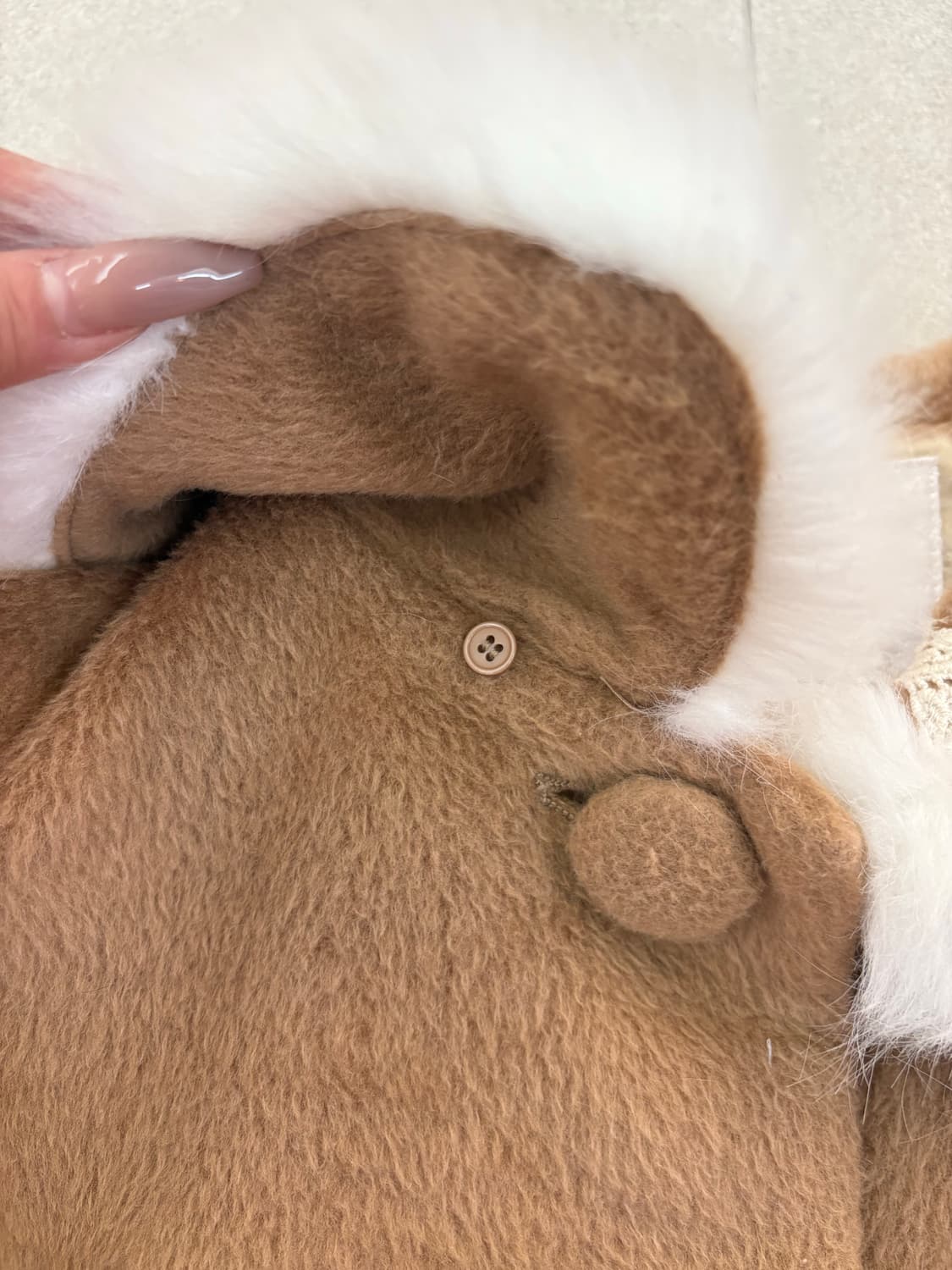 리즈리사 베이지 코트 상품이미지8