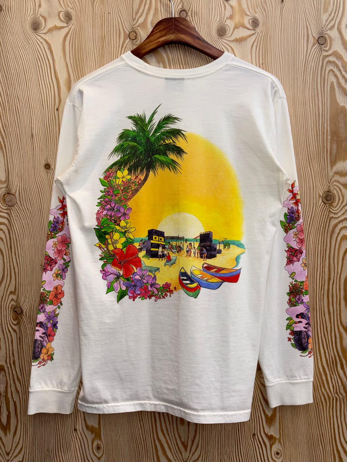 스투시 플라워 프린팅 롱슬리브  상품이미지3