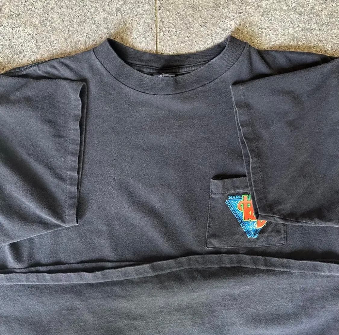 90s 할리데이비슨 포켓 티셔츠 XL 상품이미지7