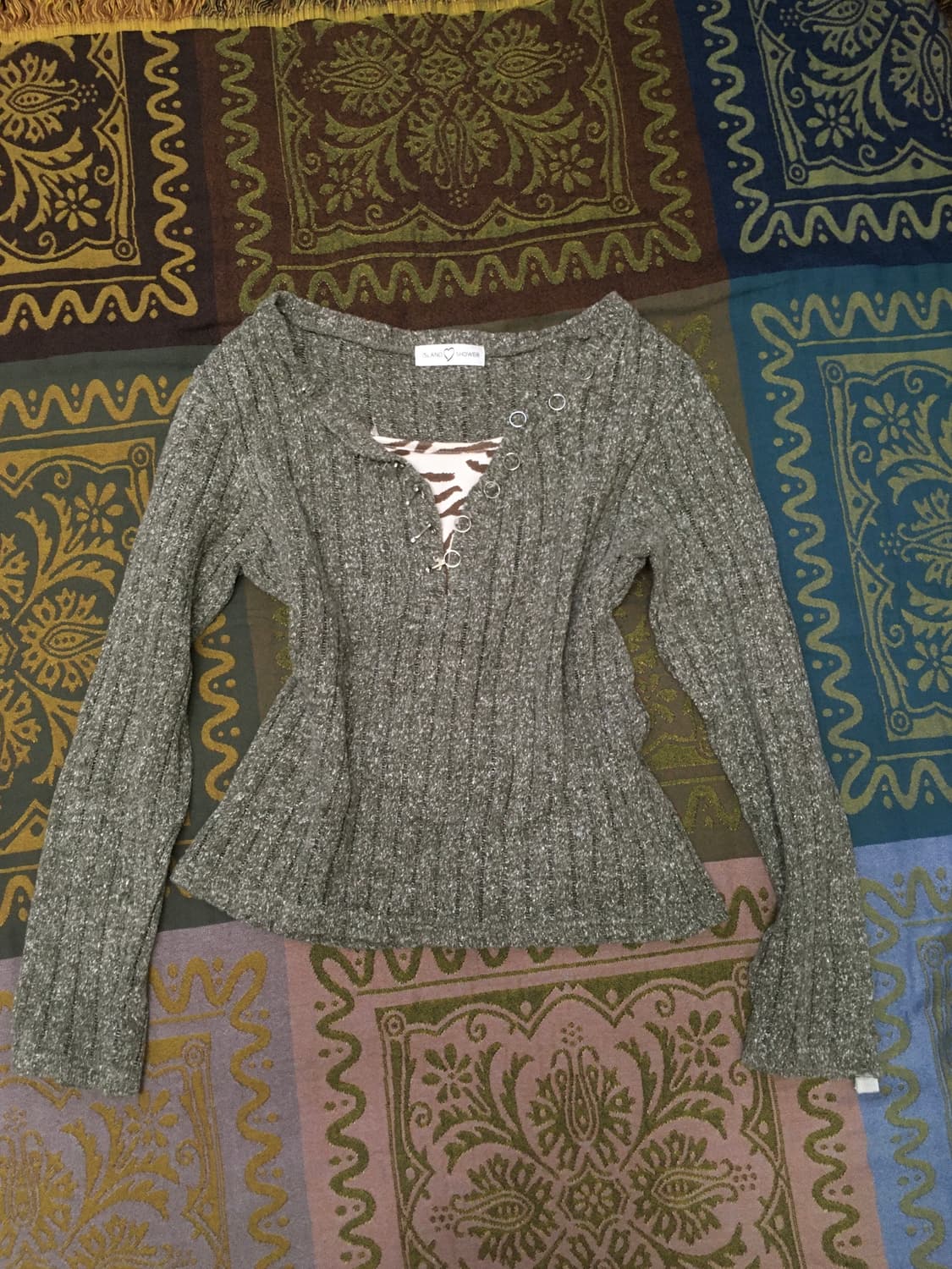 ISLAND<3 SHOWER henley top 상품이미지3