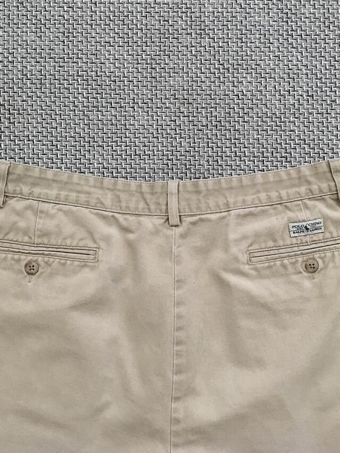 USA made distressed two-tuck chino short 상품이미지1