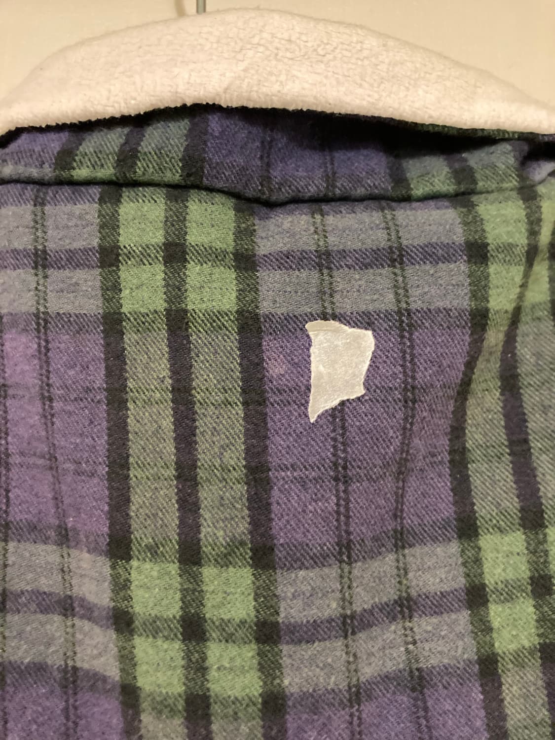 체크 우드 자켓 상품이미지8