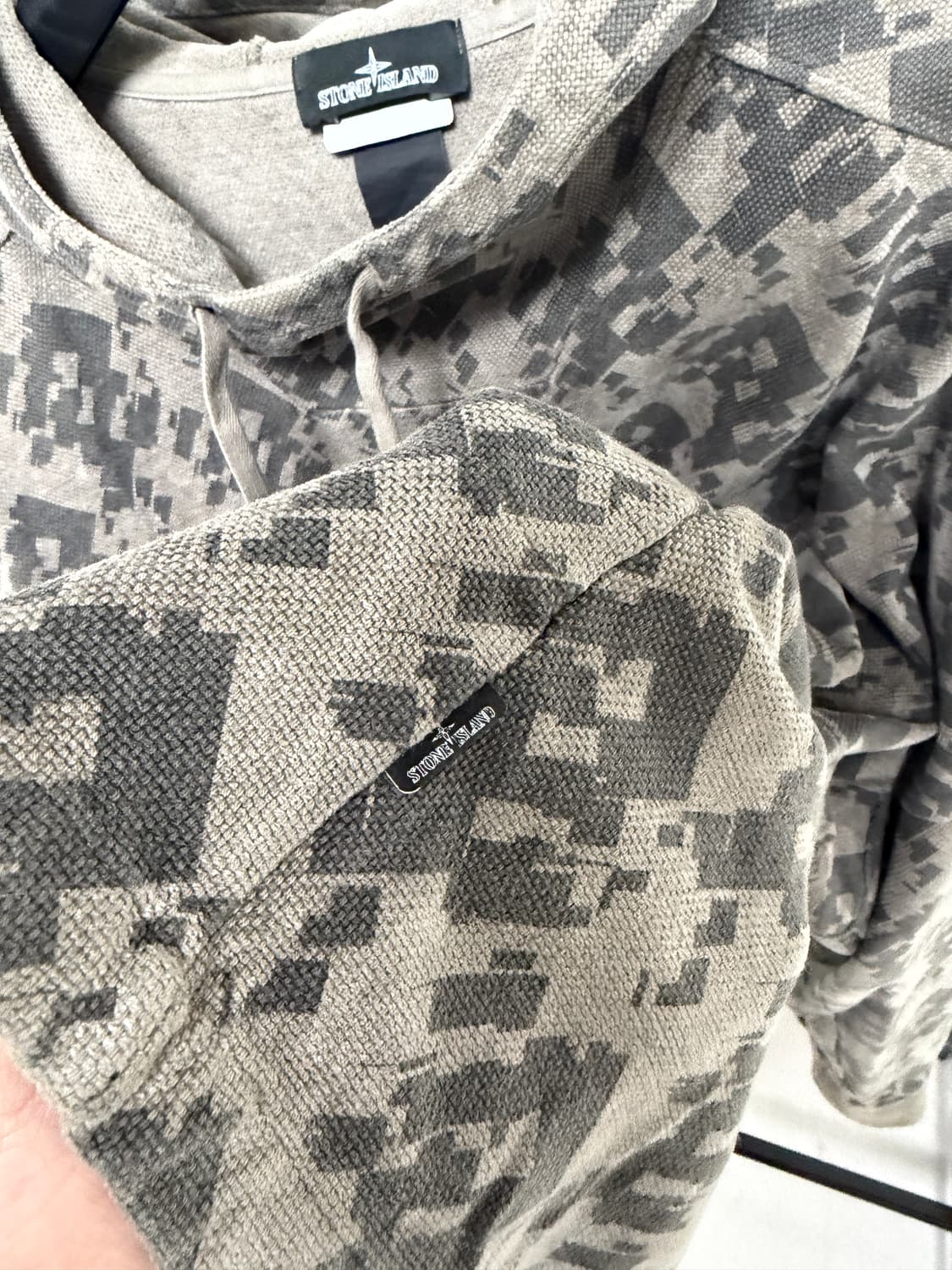 [레어,XL] 스톤아일랜드 쉐도우프로젝트 10주년 파나마 스캔카모 후디 상품이미지5