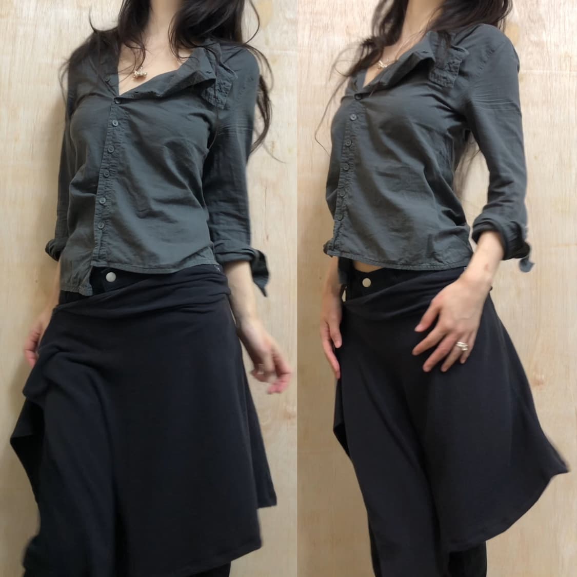 사은품 [직수입] 빈티지 RARE diesel 셔츠 차콜 상품이미지5