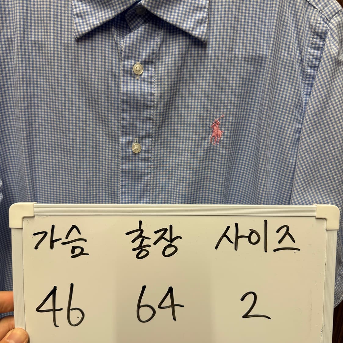 랄프로렌 폴로 체크남방 셔츠  상품이미지5