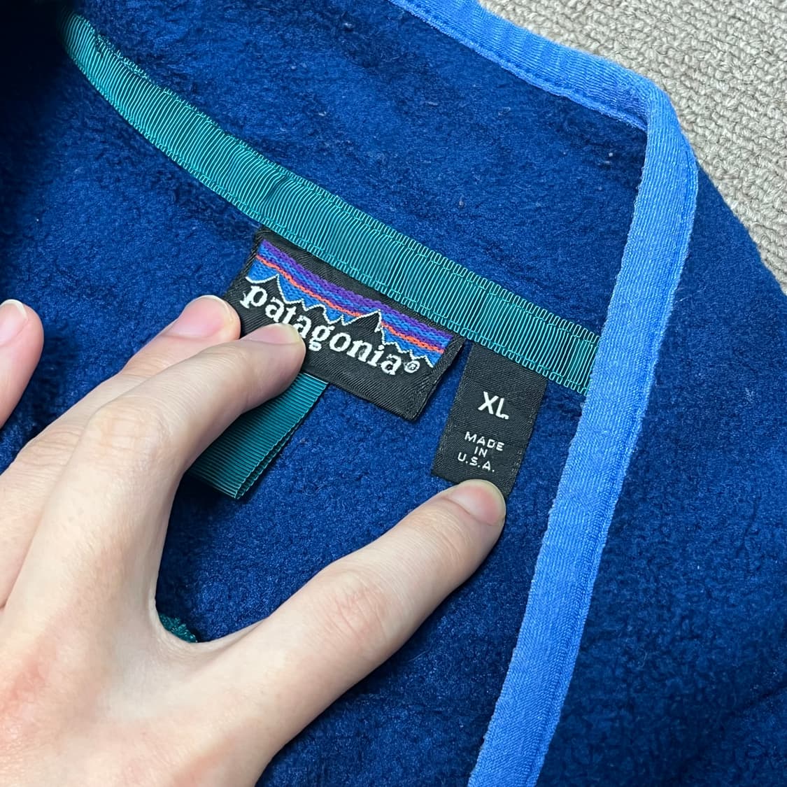 파타고니아 80s USA 풀오버 신칠라 후리스 플리스 상품이미지7
