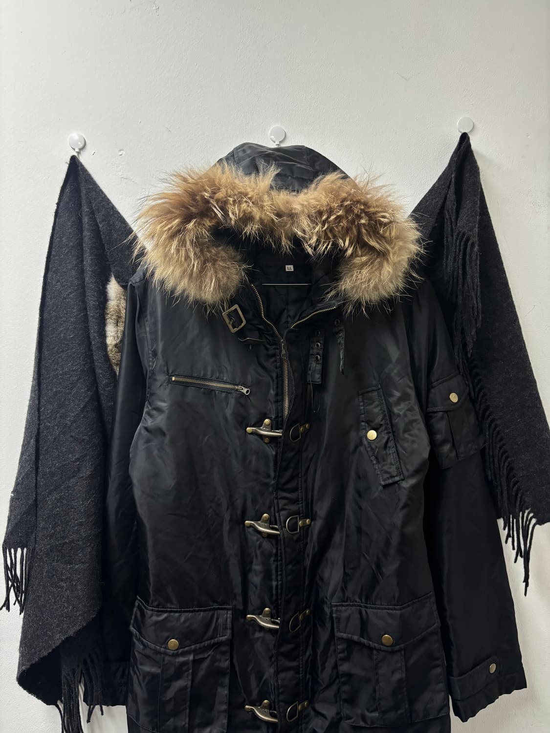 “Vintage”00’s Mood NeckBuckle Long Padde 상품이미지7