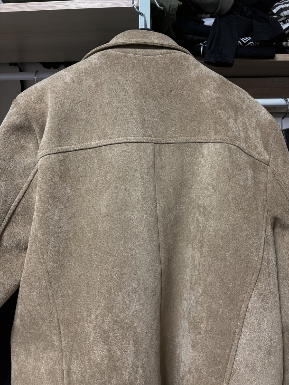 카미노 스웨이드 자켓 베이지 상품이미지3