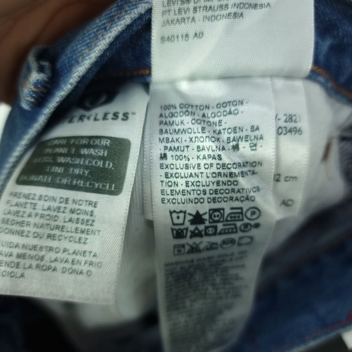[리바이스] 550 R탭 스트레이트 데님 팬츠 청바지 M18675 상품이미지9