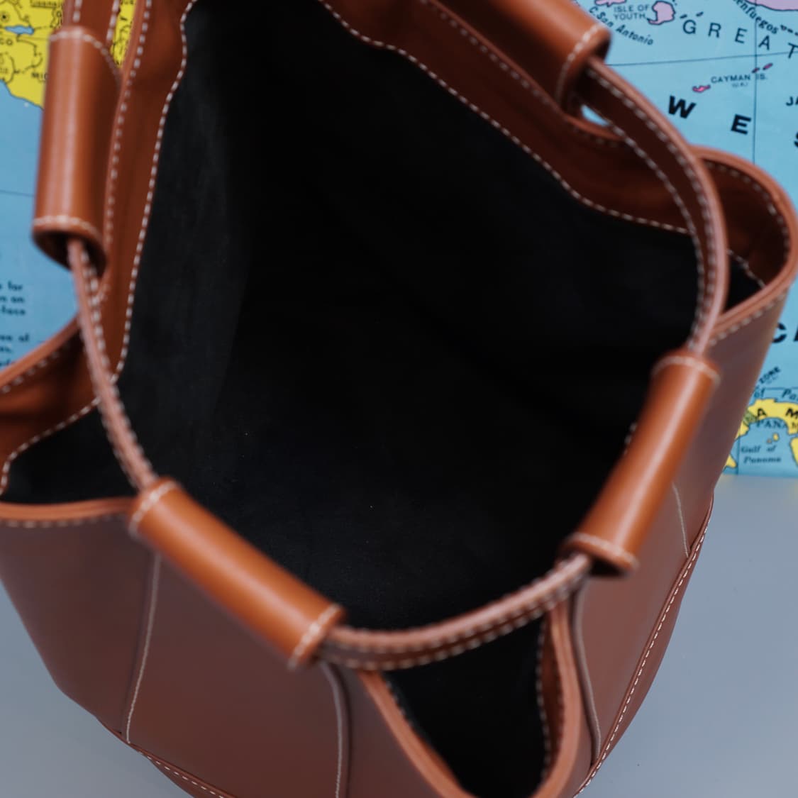 페퍼윤윤 투웨이 레더 백 상품이미지7