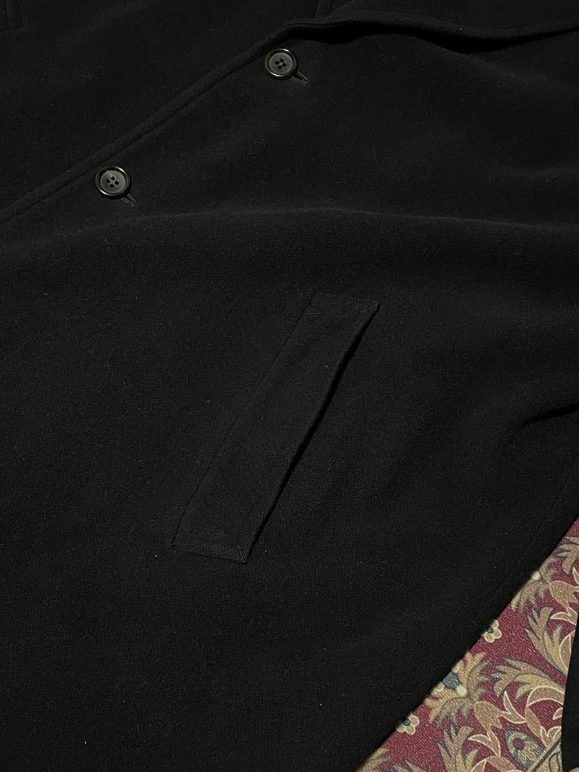 [M] 80’s 꼼데가르송 옴므 쓰리버튼 울 코트 AD1988 상품이미지7