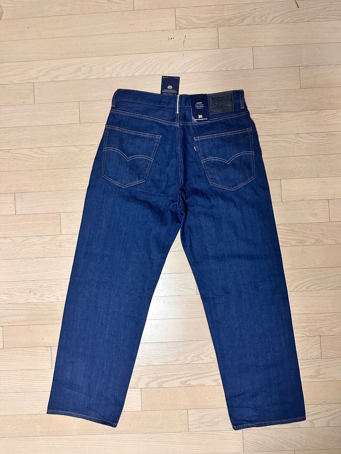 리바이스 블루탭 마커 루즈 진 33x32 상품이미지4