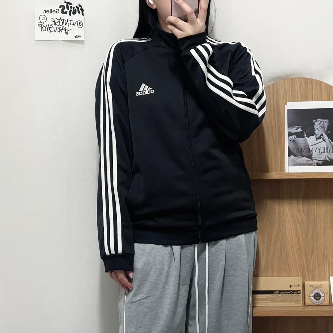 [정품] 아디다스 블랙 에센셜 져지 [ 82 ] 상품이미지3