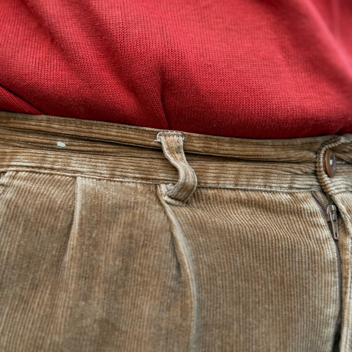 Ajman 투턱 코듀로이 팬츠 32 상품이미지9